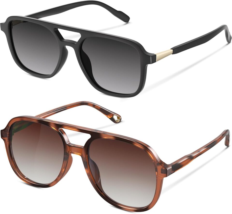 Sunglasses Womens Men Trendy Retro Sun Glasses Rectangle Womens Mens Shades