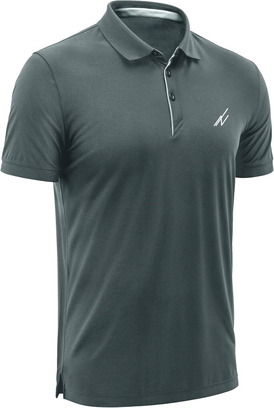 NY Threads Men's Golf Polo Shirt Moisture Wicking Quick Dry Performance Short Sleeves Polo Shirts for Men