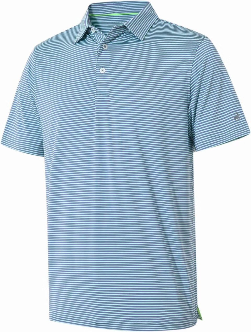 Golf Shirts for Boys Short Sleeve Moisture Wicking Dry Fit Performance Kids Youth Sport Striped Boys Polo Shirts