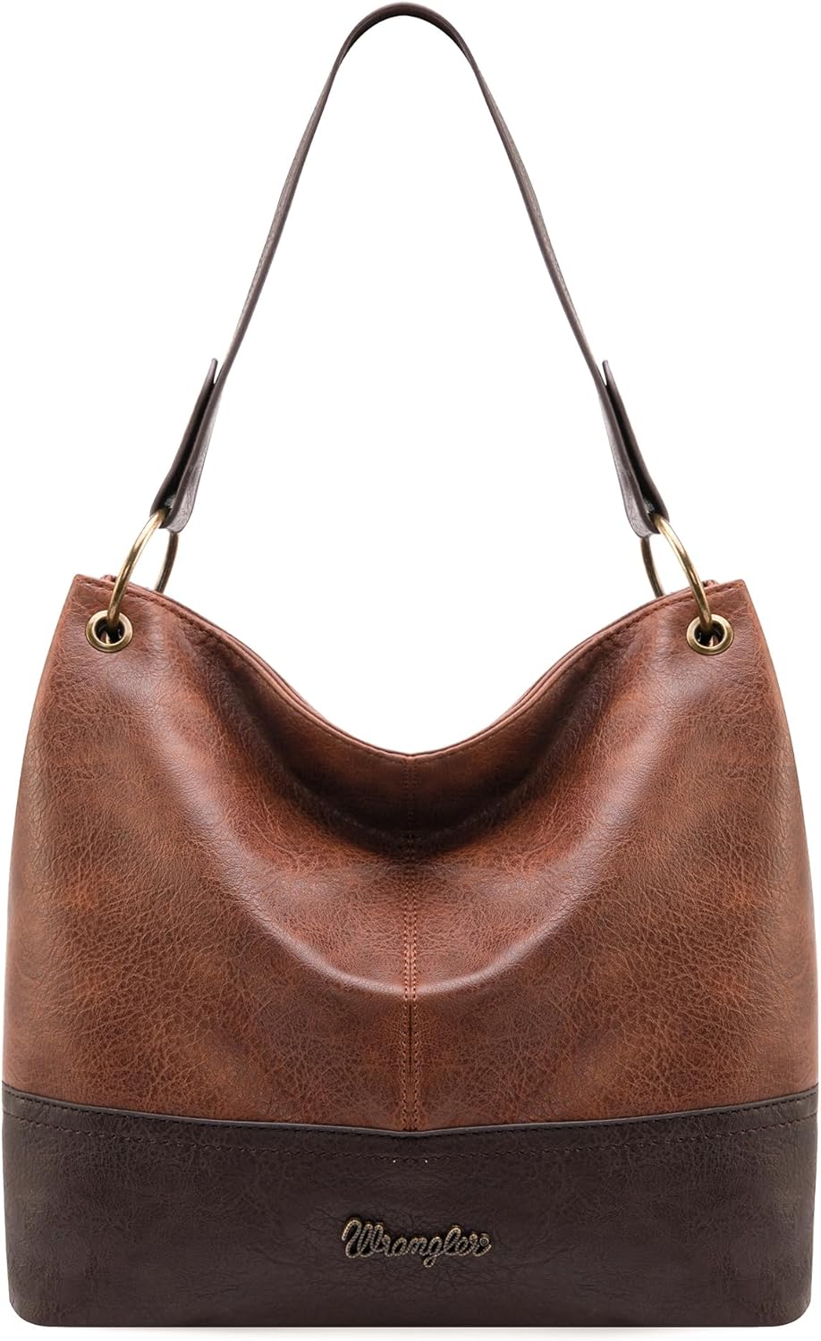 Wrangler Hobo Bags for Women Vegan Leather Top Handle Shoulder Purses and Handbags