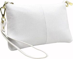 Beurlike Leather Wristlet Wallet Clutch Purses For Women Small Crossbody Phone Bags