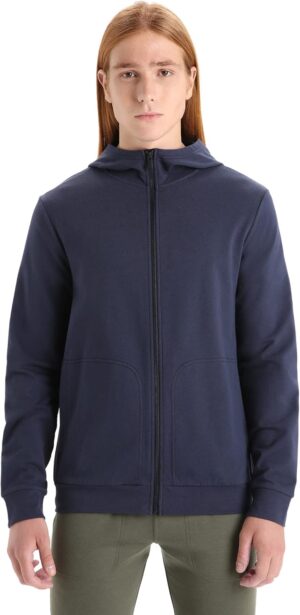 Icebreaker Merino Men's Central Classic Ls Zip Hoodie