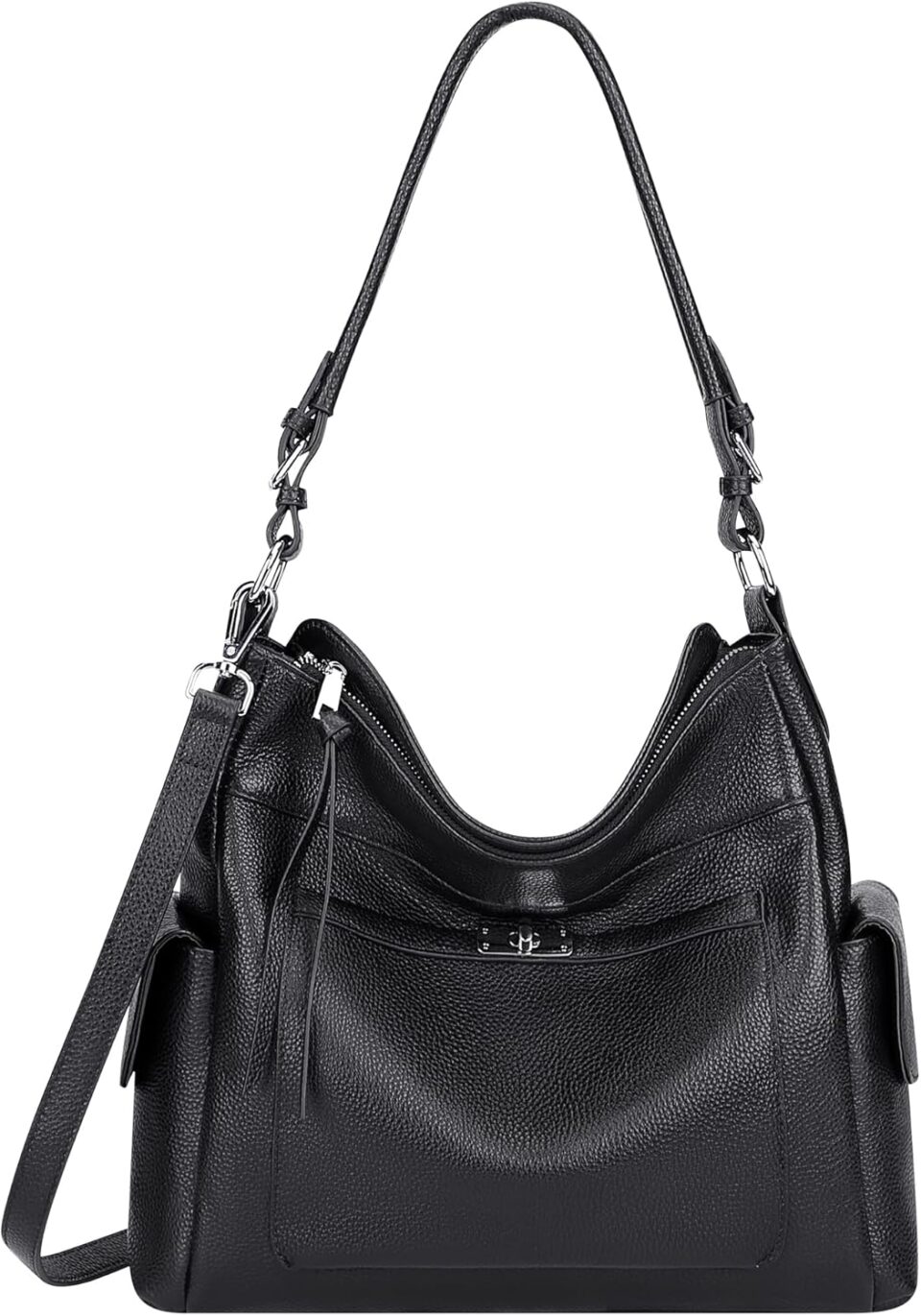 Over Earth Leather Hobo Purses and Handbags for Women Ladies Shoulder Crossbody Purse
