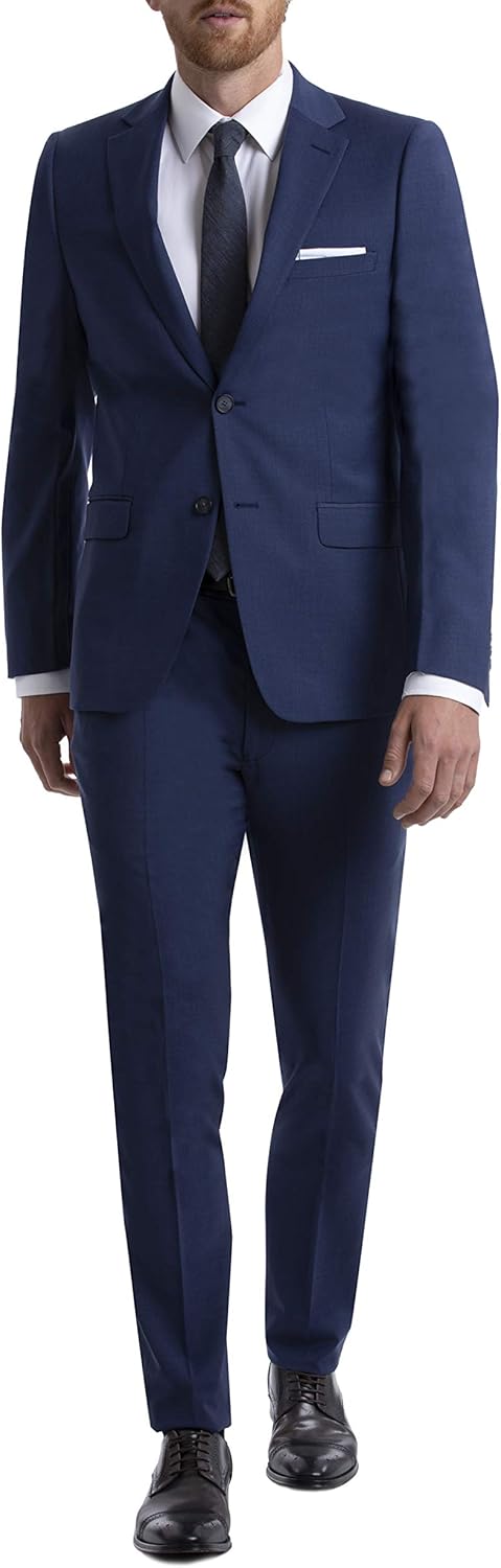 Calvin Klein Premium Skinny Fit Men’s Suit Separates | Performance Stretch Fabric