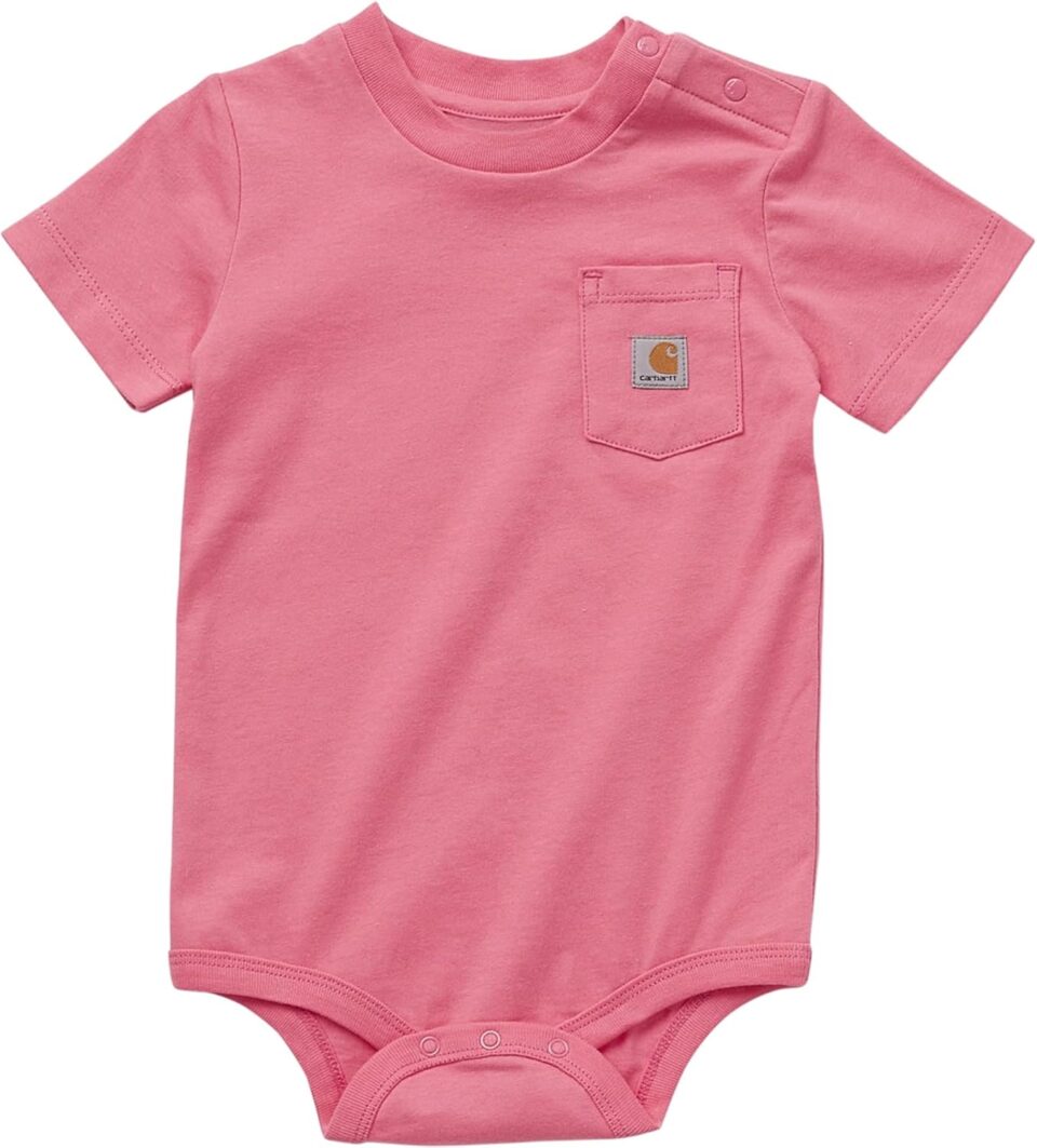 Carhartt Kid's CA5009 Short-Sleeve Pocket Bodysuit - Unisex
