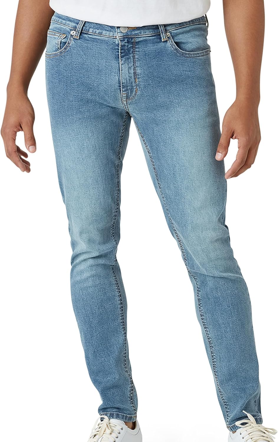 DKNY Jeans for Men - Premium Soft Skinny Fit Mens Stretch Jeans