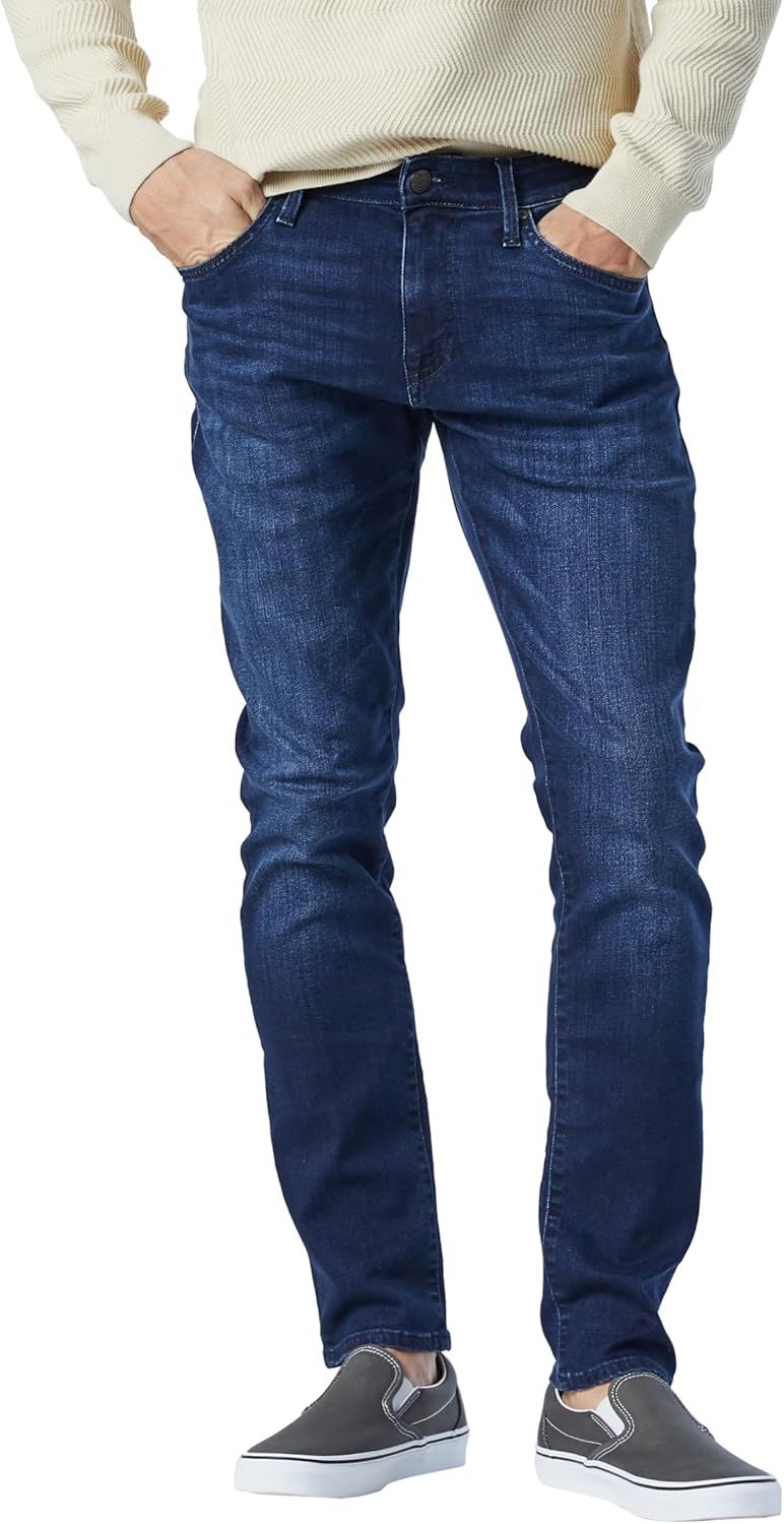 Mavi Men's Jake Regular Rise Slim Leg Jeans