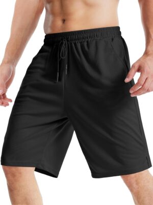 Aolesy Men's Basketball Shorts 7"/9" Athletic Gym Shorts with Zip Pockets Lightweigh Quick Dry Mesh Workout Shorts
