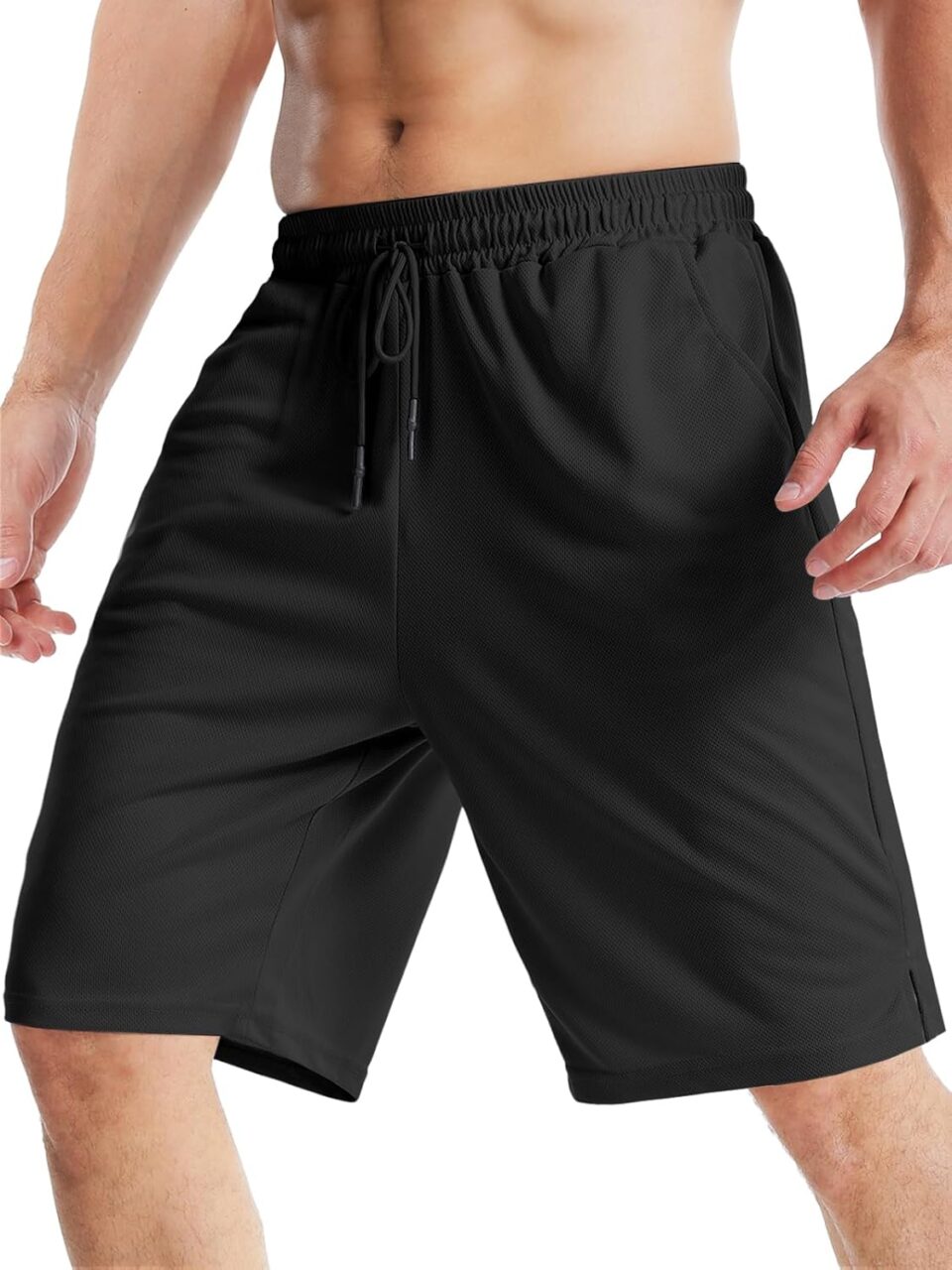 Aolesy Men's Basketball Shorts 7"/9" Athletic Gym Shorts with Zip Pockets Lightweigh Quick Dry Mesh Workout Shorts