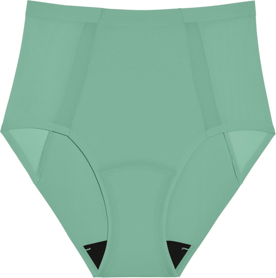 KNIX Light Leakproof No-Show Mesh High Rise - Period Underwear for Women - Rose Water