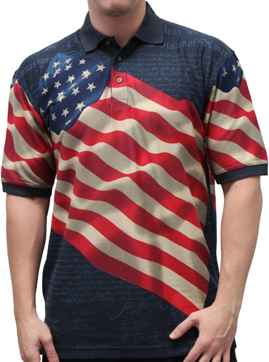 American Summer We The People Knit Polo Shirt