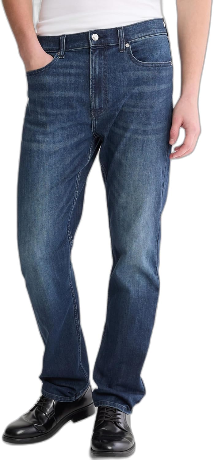 Calvin Klein Men's Straight High Stretch Jeans