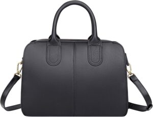 Over Earth Genuine Leather Satchel Handbags for Women Soft Top Handle Shoulder Bags Casual Crossbody Purses