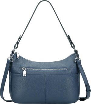 Over Earth Soft Leather Handbags for Women Crossbody Purses Multi Pockets Shoulder Bags Messenger Bag Medium