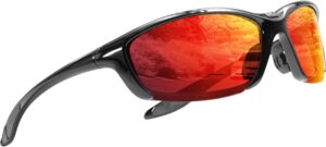 Flux Sportech Polarized Sports Sunglasses for Men and Women UV400 Protection Active Lifestyles