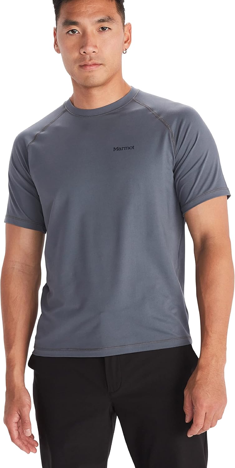 MARMOT Men's Windridge Moisture-Wicking, Eco-Friendly, Breathable, UPF Short Sleeve Shirt