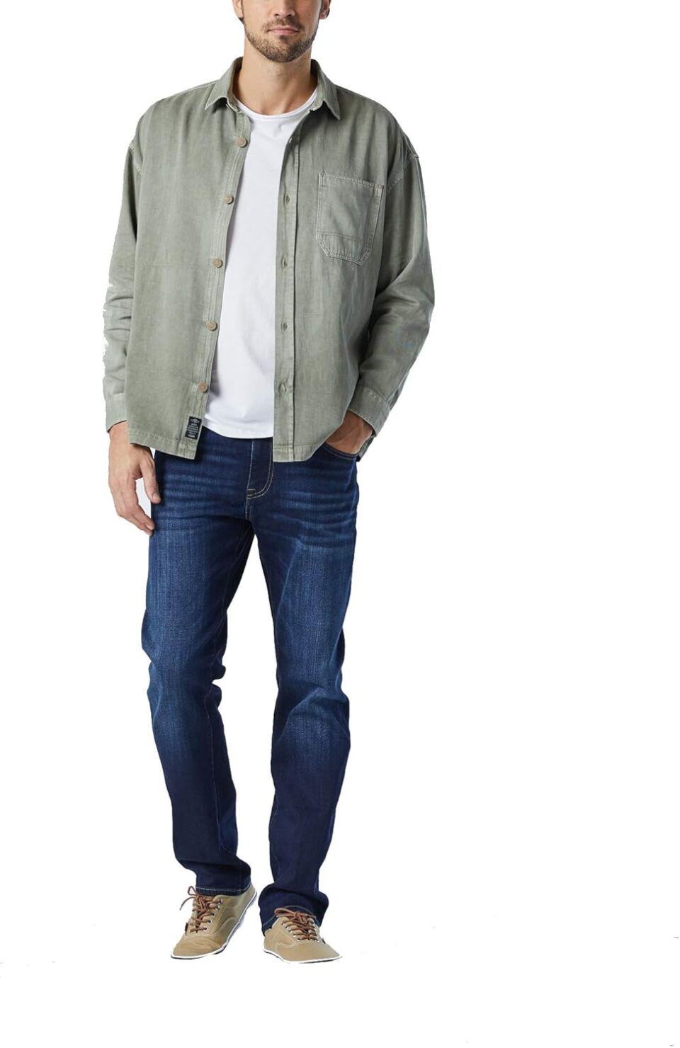 Mavi Men's Zach Regular Rise Straight Leg Jeans