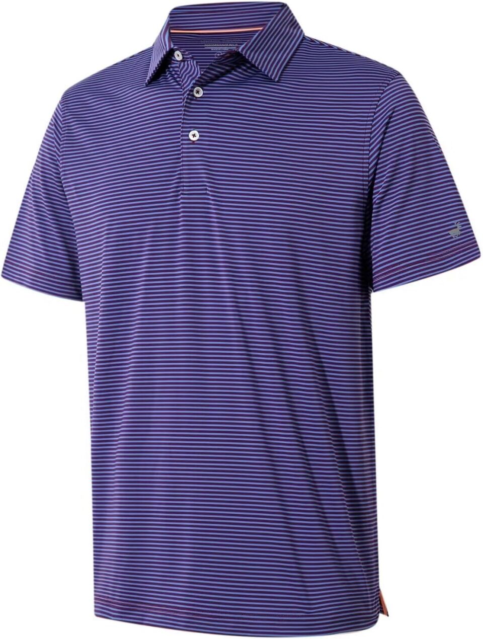 Golf Shirts for Boys Short Sleeve Moisture Wicking Dry Fit Performance Kids Youth Sport Striped Boys Polo Shirts