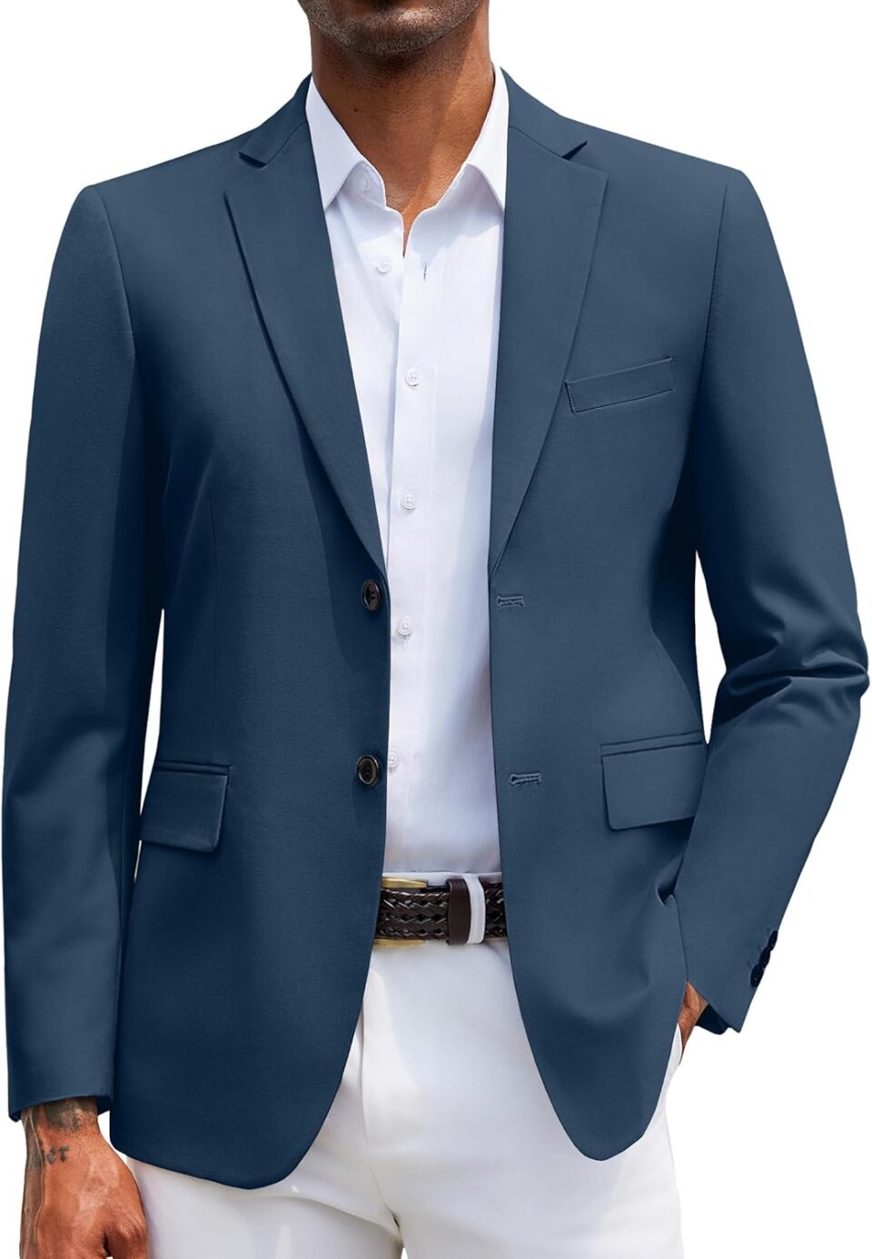 COOFANDY Men's Casual Blazer Lightweight Suit Jacket Slim Fit Sport Coats for Men