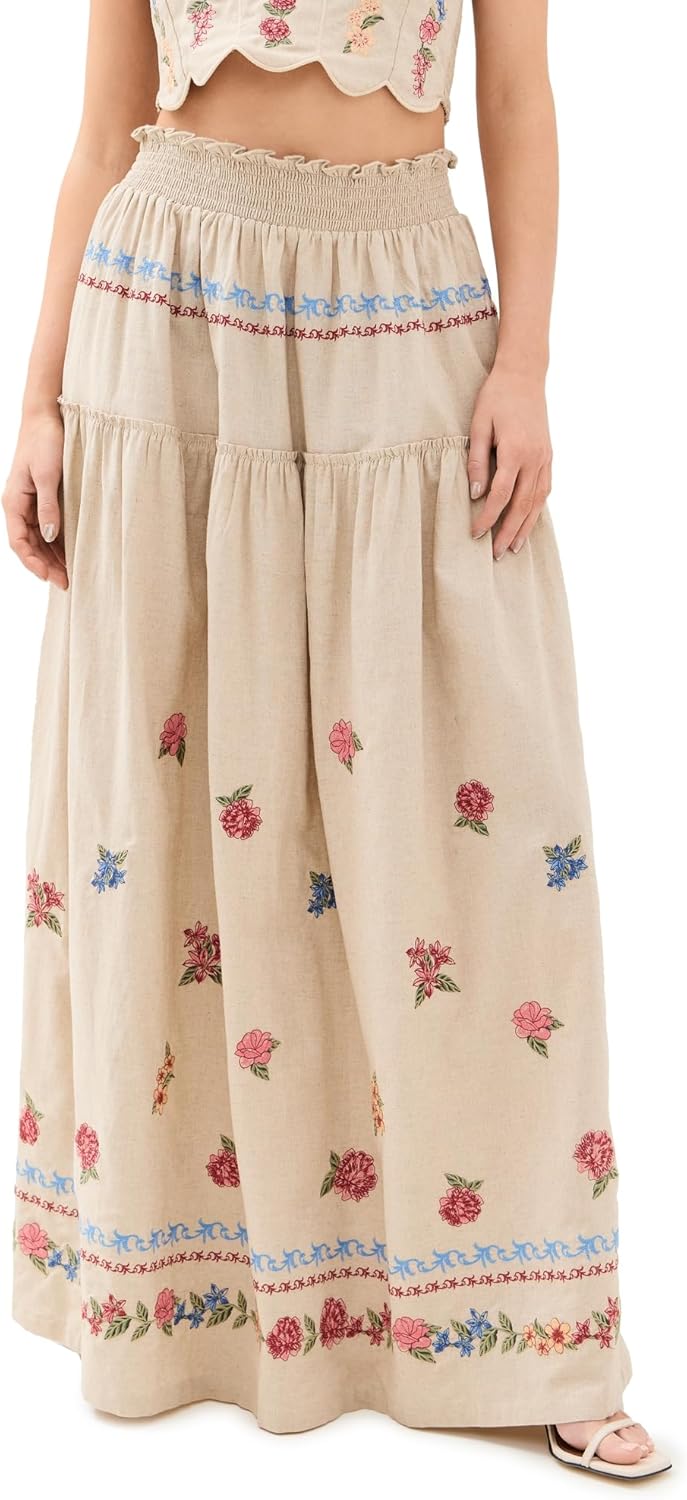 AGUA BENDITA Women's Jenna Blush Skirt