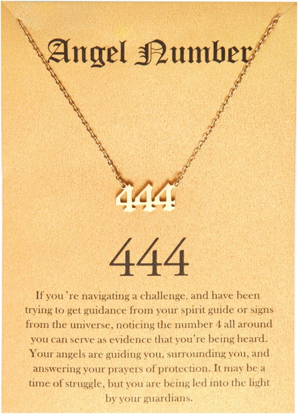 Tasunom Angel Number Choker Necklace Numerology Jewelry for Women