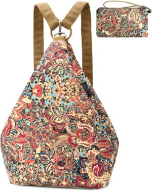 Black Butterfly Premium Backpack for Women, Bohemia Style Fashion Casual Daypack Backpack, Small Backpack Purse (01-yellow Plus)