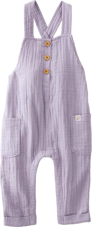 little planet by carter's unisex-baby Organic Cotton Gauze Overall Jumpsuit