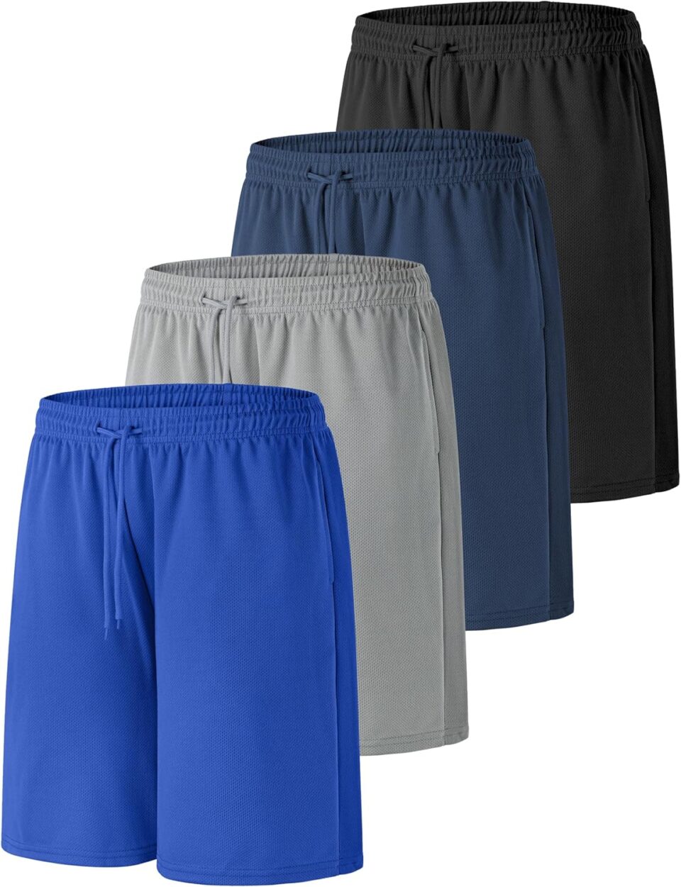 Resinta Boys Shorts Toddler Boy Shorts Athletic Quick Dry Kids Basketball Soccer Gym Shorts with Pockets Elastic Waist