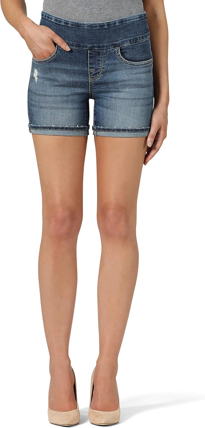 Rock & Republic Womens Denim Rx Fever Stretch 4.5" Short
