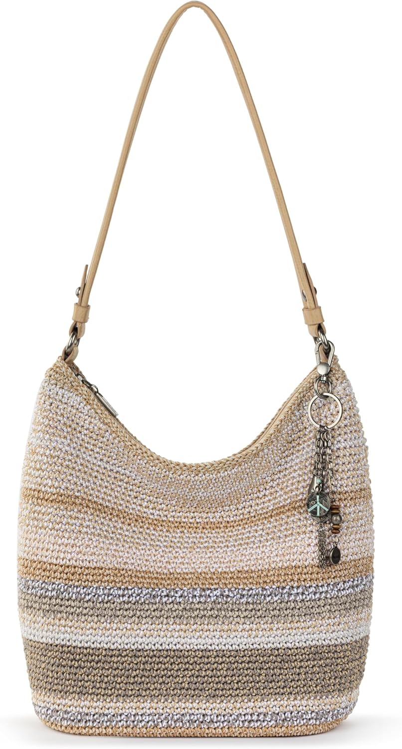 The Sak Sequoia Hobo Bag in Hand-Crochet, Soft & Slouchy Silhouette, Timeless & Elevated Design