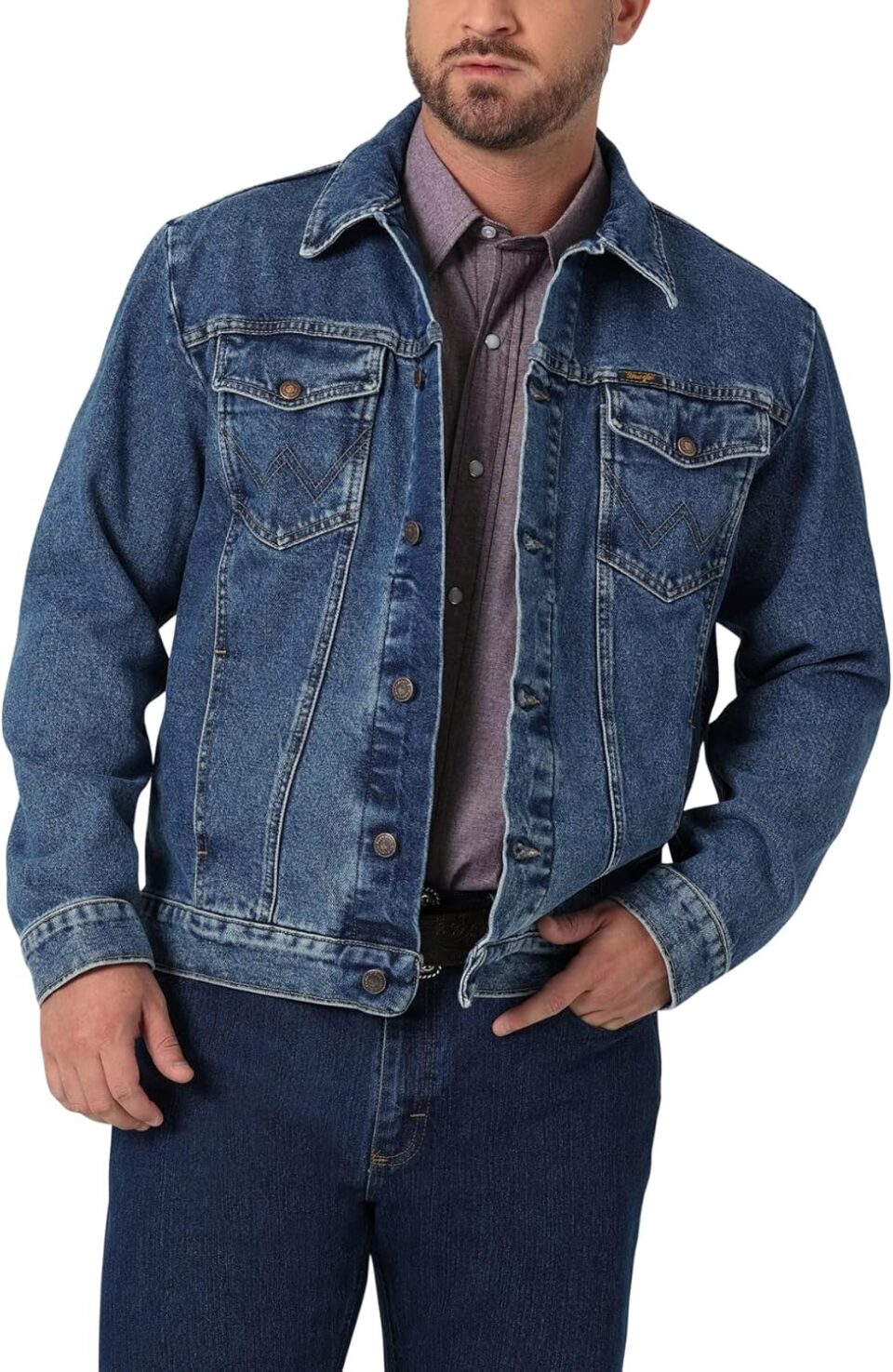 Wrangler Men's Western Unlined Denim Jacket