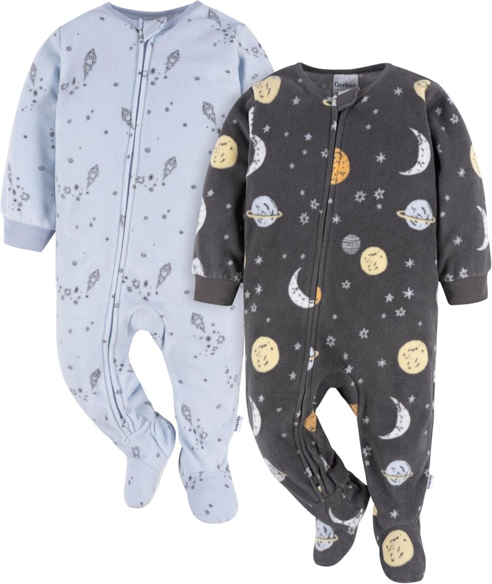 Gerber Baby Boys' 2-Pack Blanket Sleeper-Closeout