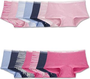 Fruit of the Loom Girls' Cotton Boys'hort Underwear