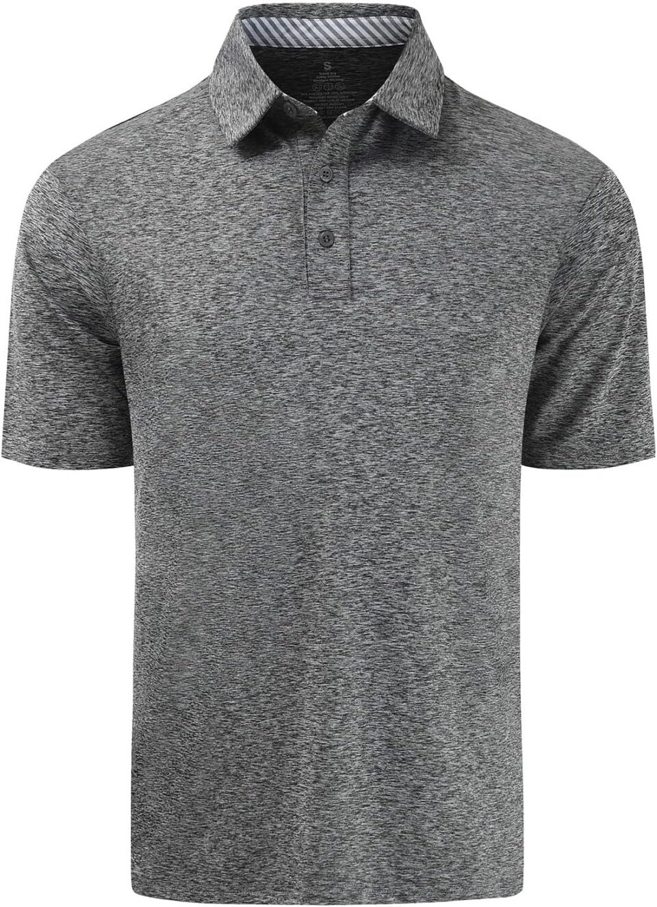 Men's Quick Dry Golf Polo Shirt Moisture Wicking Performance Short Sleeve Athletic Golf Shirts for Men