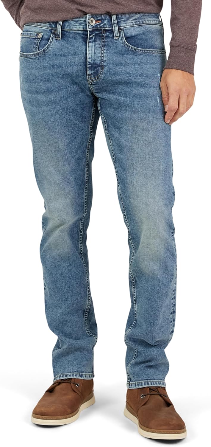 Weatherproof Vintage Mens Jeans Slim Fit - Super-Soft Slim Fit Jeans for Men | Men's Stretch Jean