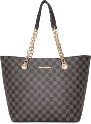 Montana West Tote Bag for Women Chain Top-handle Handbags