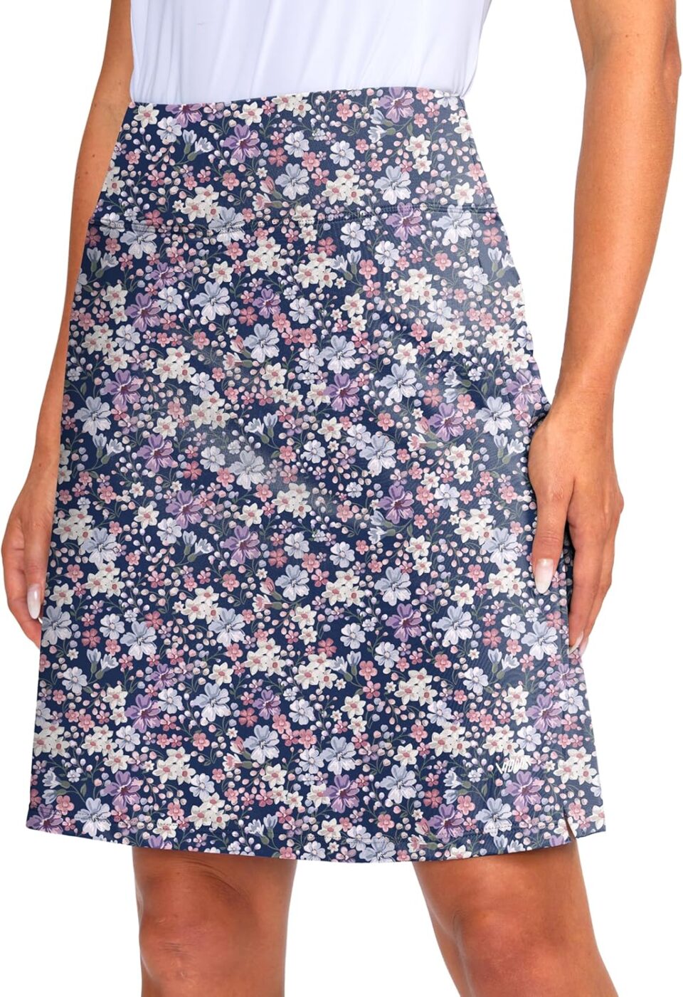 Viodia Women's 20" Knee Length Skorts Skirts UPF50+ Athletic Tennis Golf Skirt for Women Casual Summer Skirts
