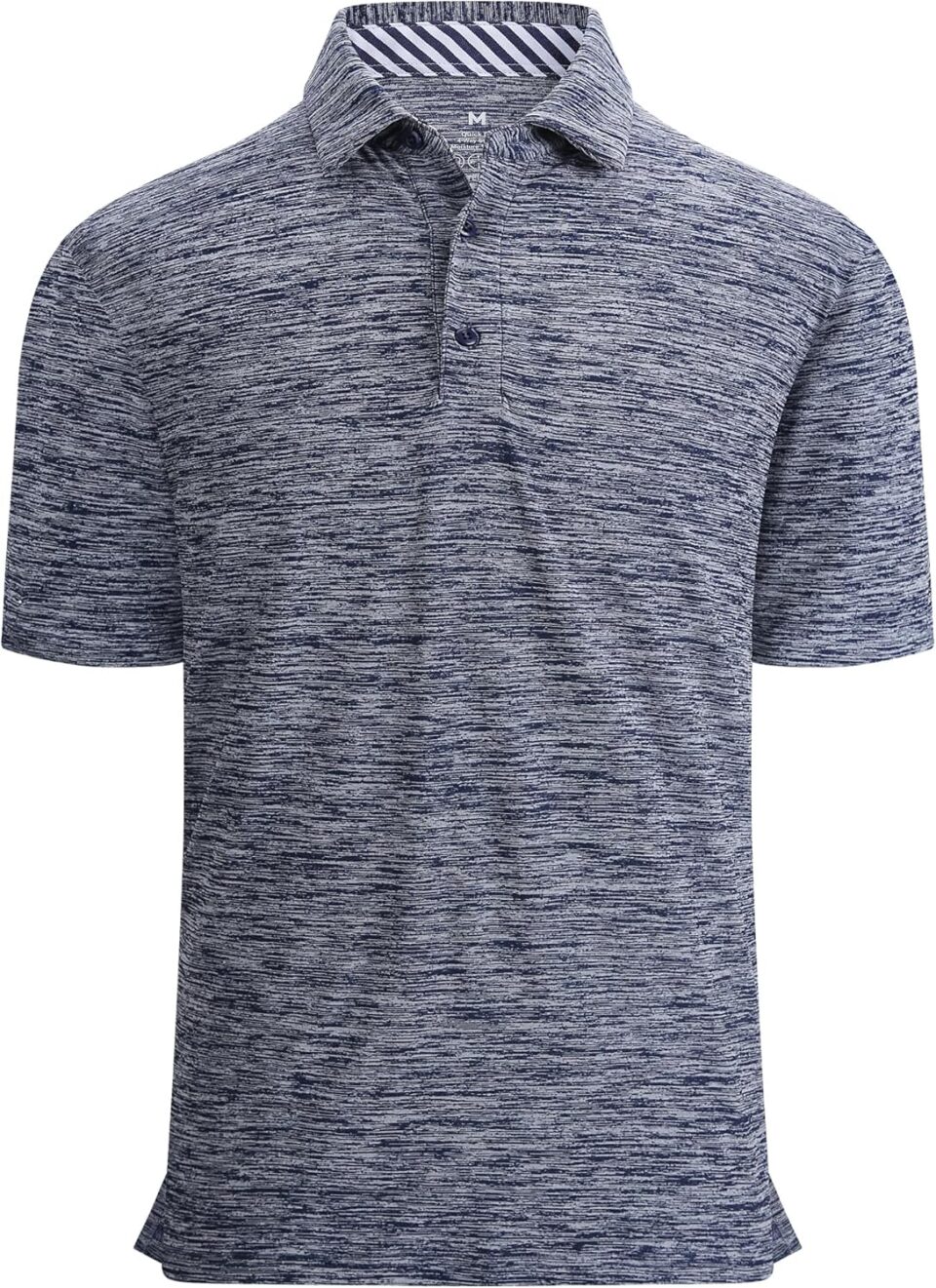 Alex Vando Mens Golf Shirt Moisture Wicking Quick-Dry Short Sleeve Casual Polo Shirts for Men