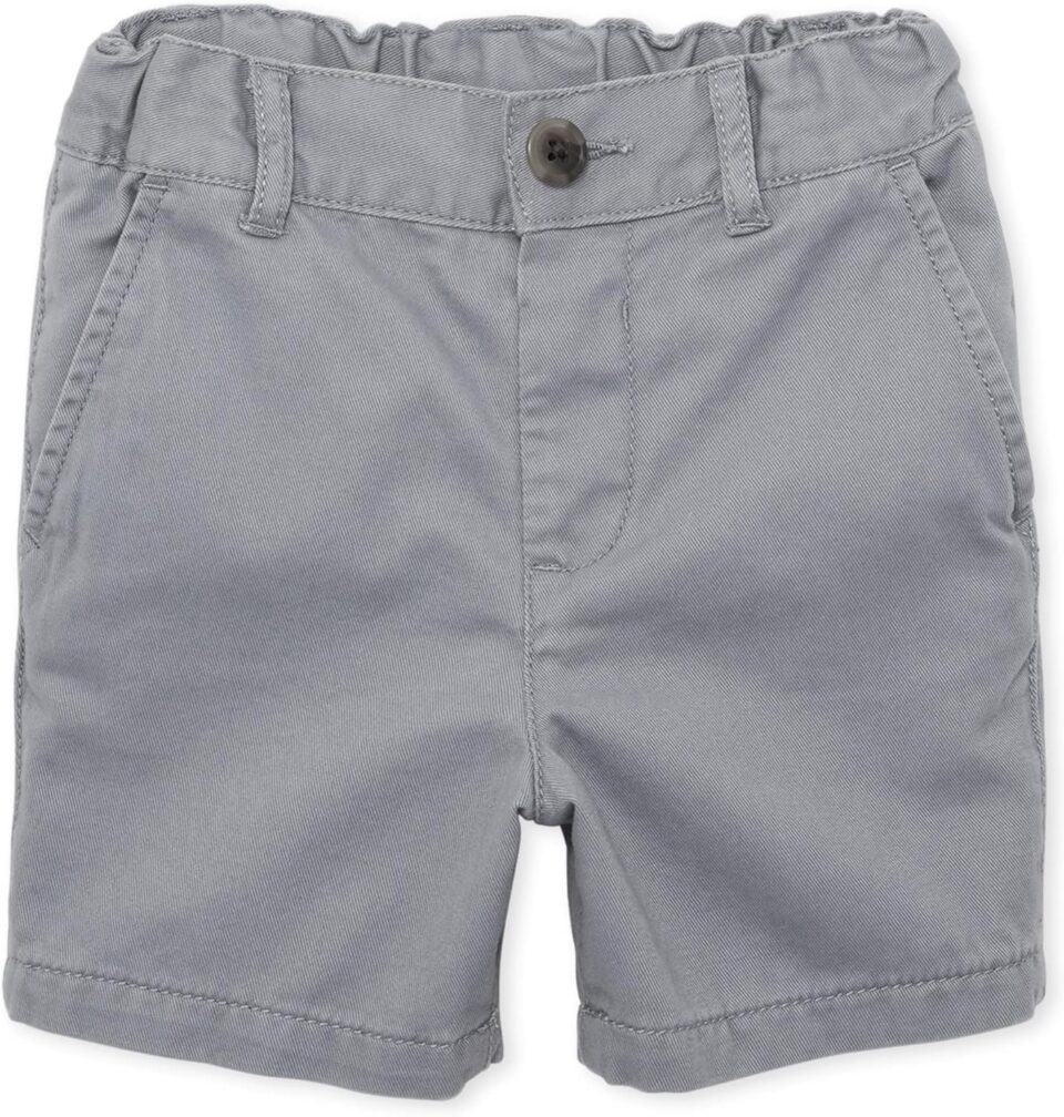 The Children's Place Baby Boys' and Toddler Stretch Chino Shorts