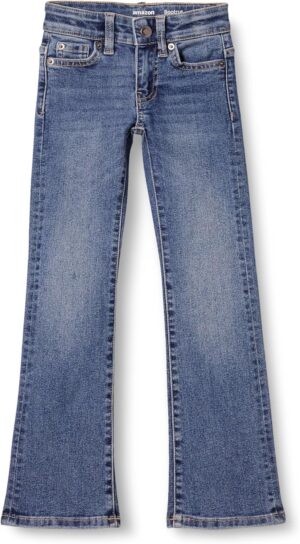 Amazon Essentials Girls' Slim Boot-Cut Stretch Jeans