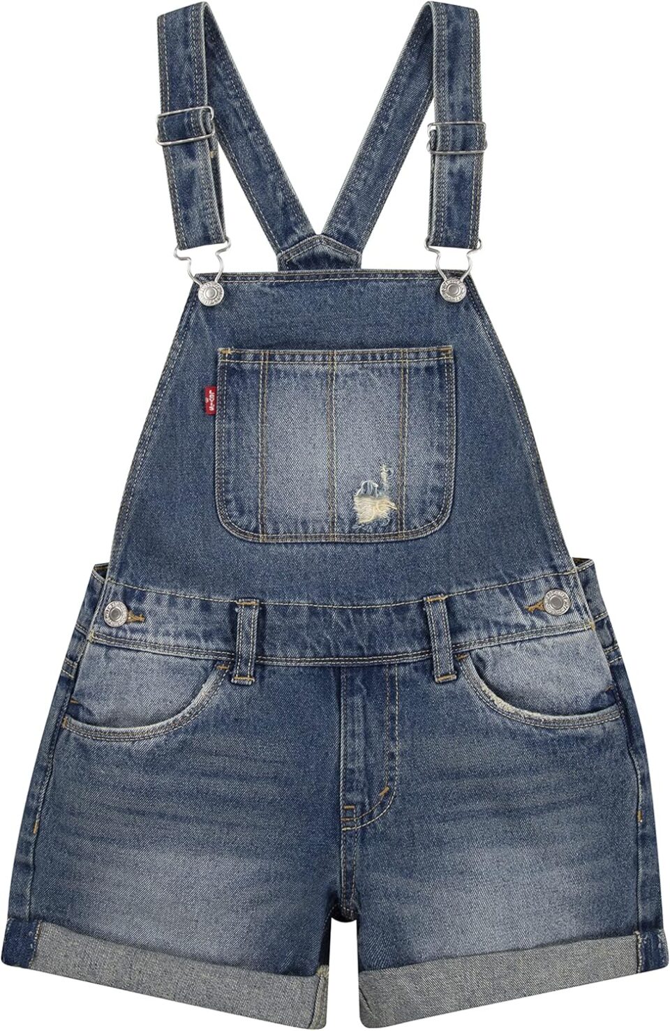 Levi's baby-girls And Baby Denim Shortall